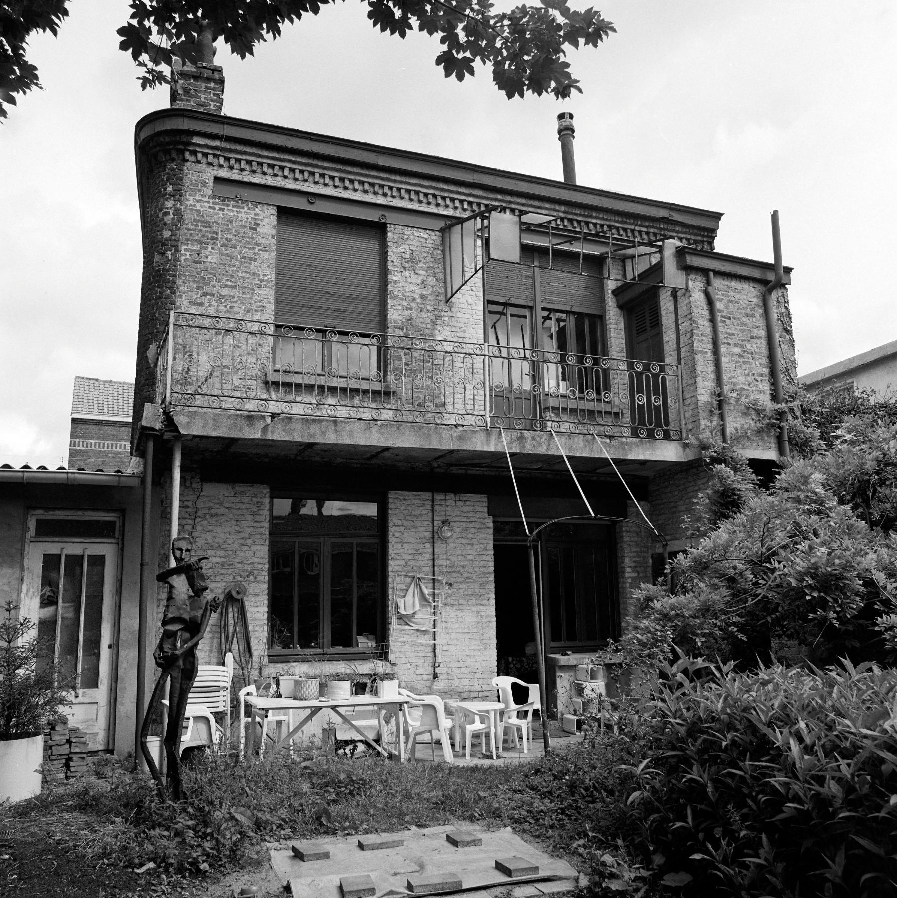 Élévation sur cour.