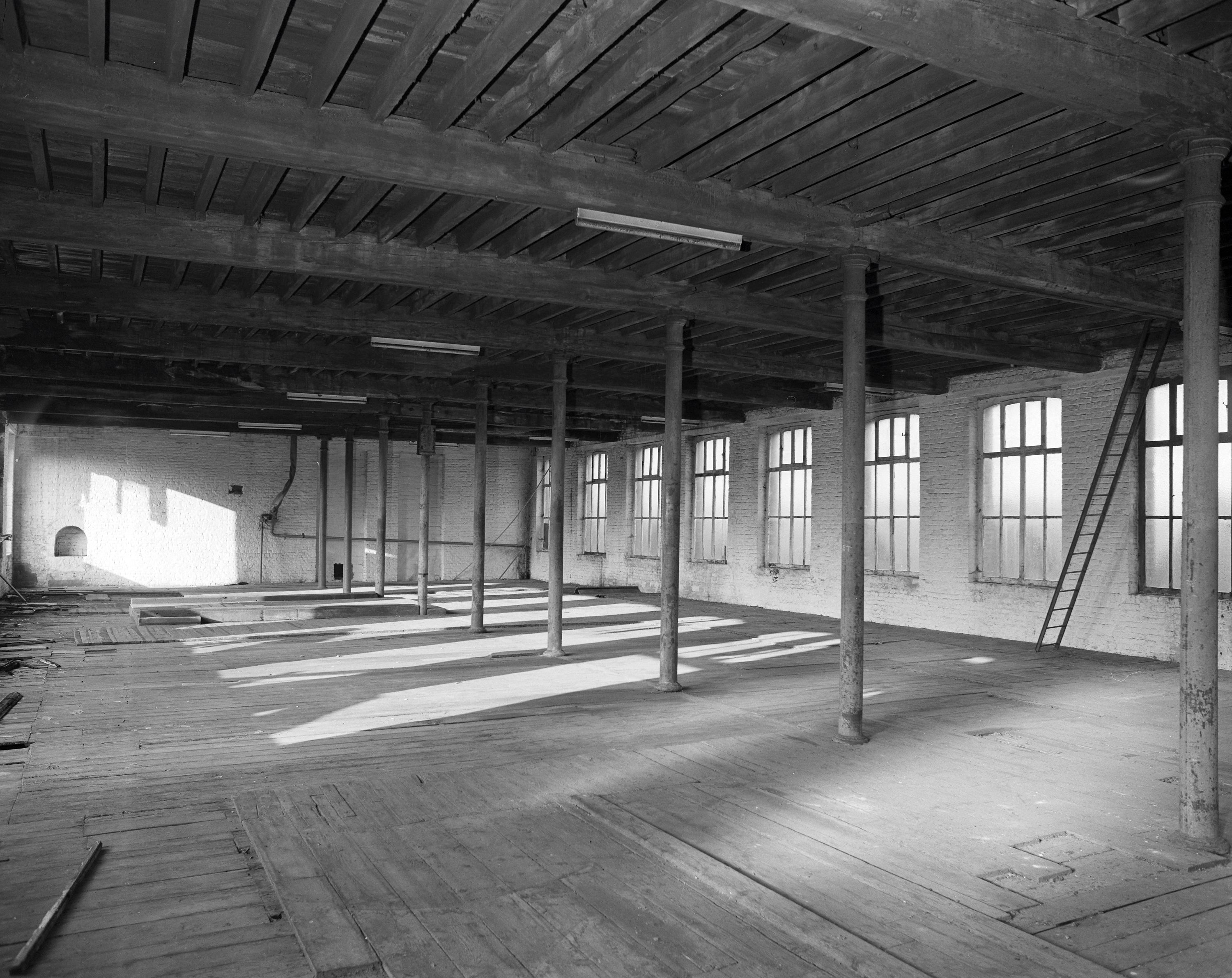 Atelier de fabrication, partie ancienne, premier étage.