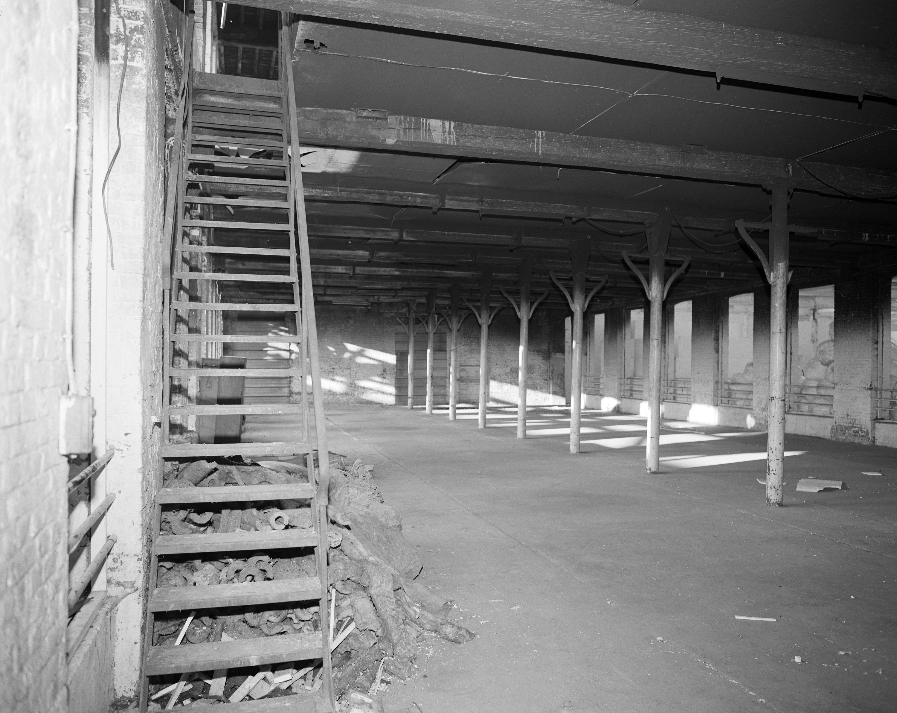 Atelier de fabrication, partie ancienne, rez-de-chaussée.