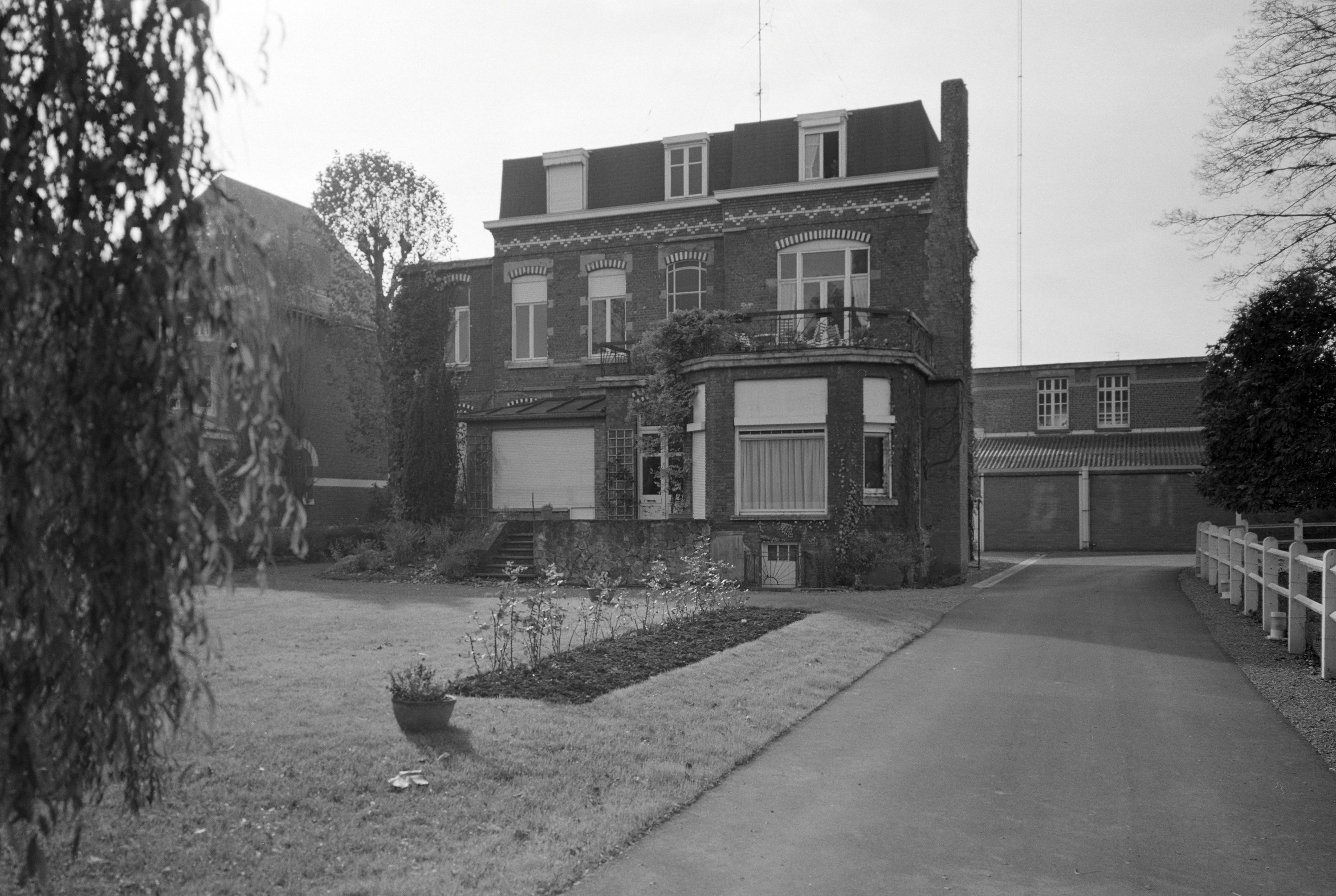 Logement patronal, élévation postérieure.