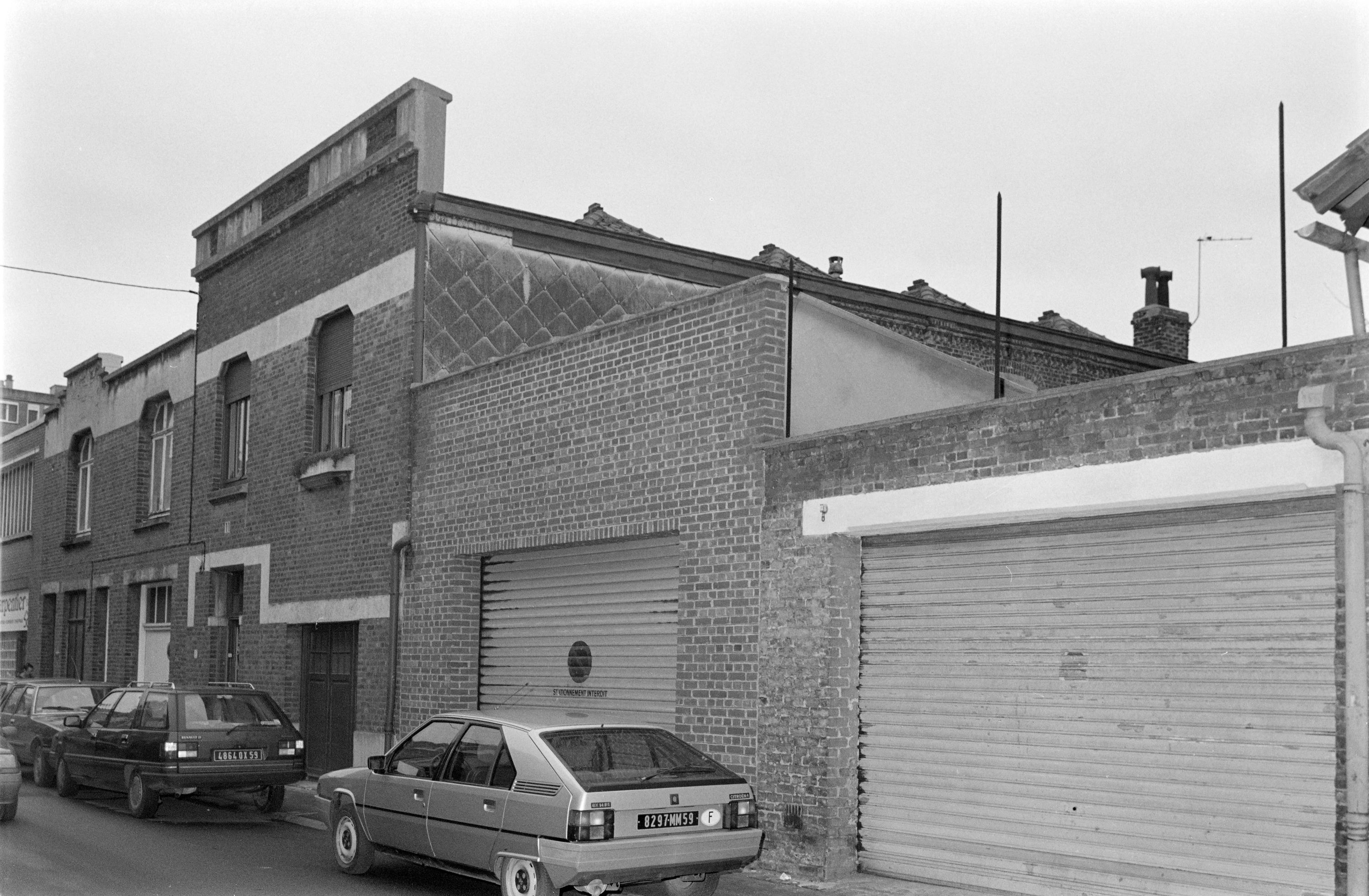 Élévation antérieure.