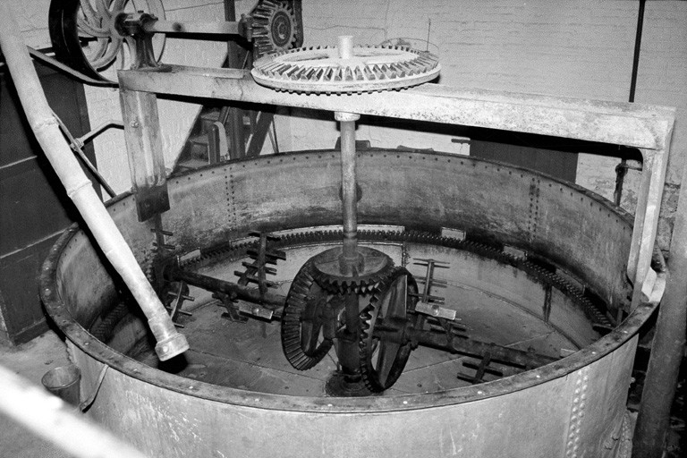 Cuve matière filtre.