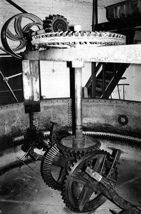 Cuve matière filtre.