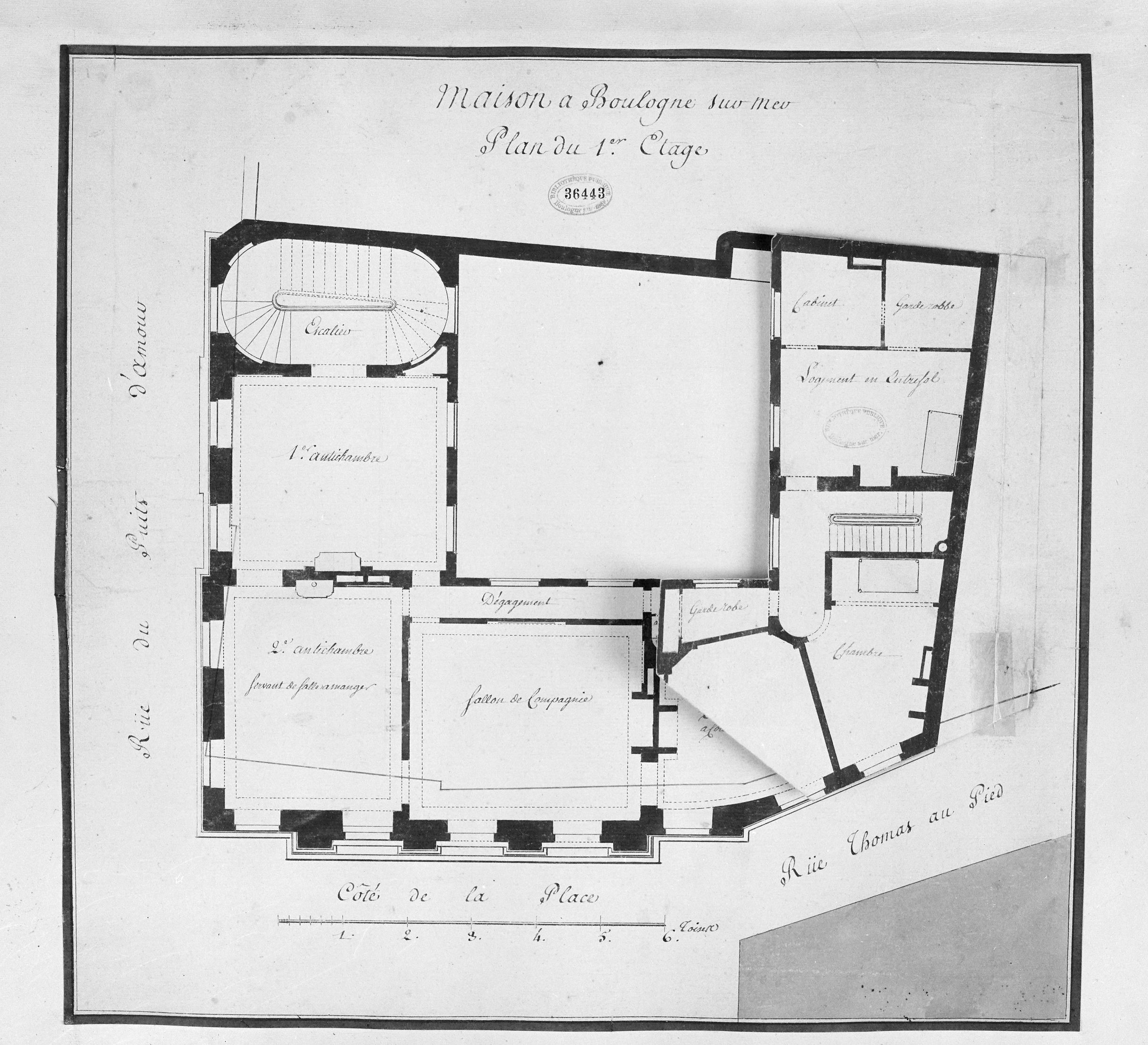 Hôtel des Androuins ou Desandrouin, dit Palais Impérial