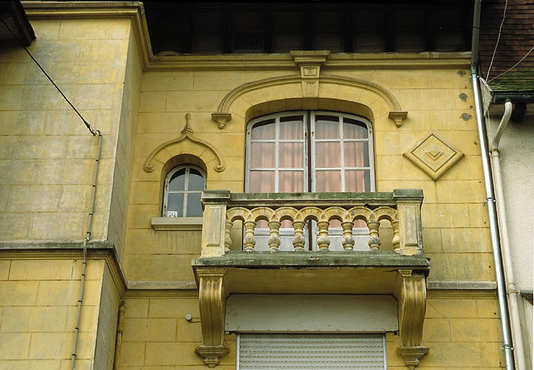 Détail : balcon.