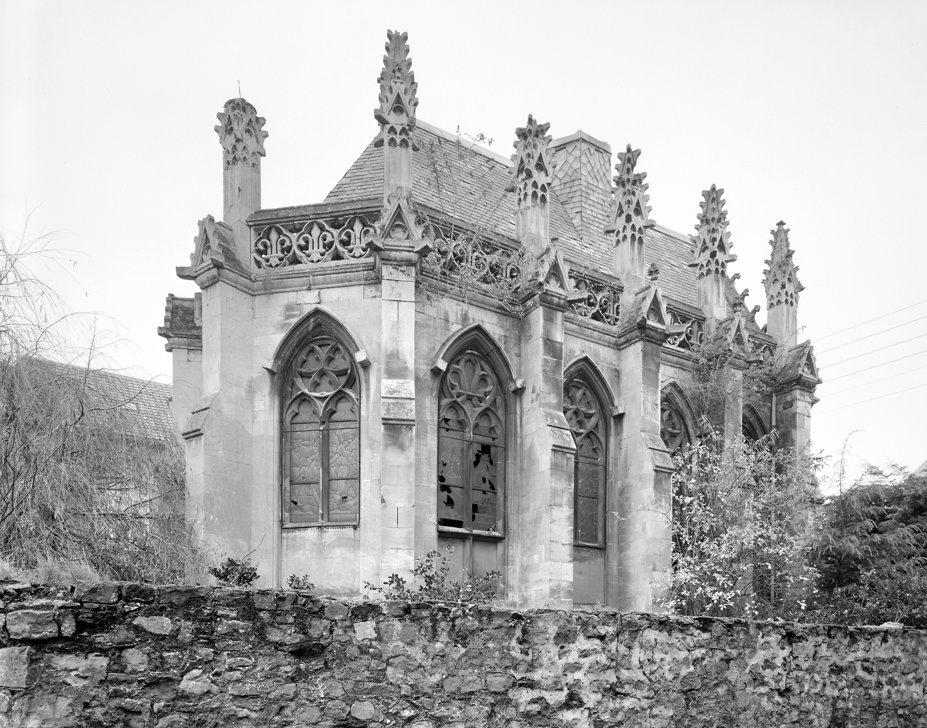 Vue d'angle nord-est.