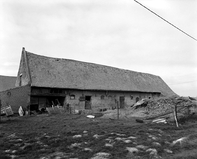 Etables, élévation postérieure.