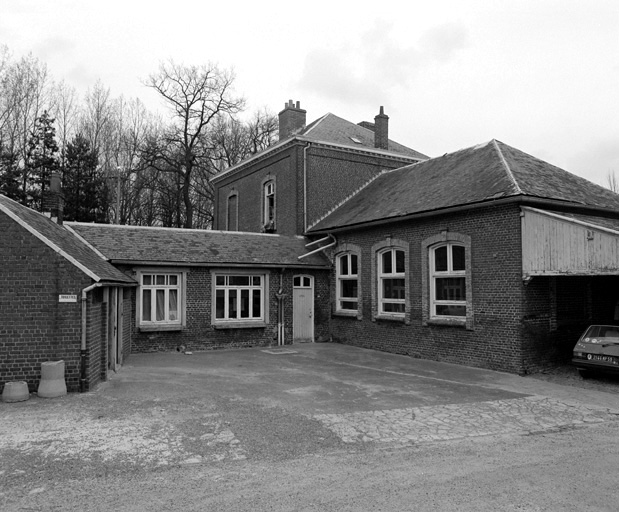 Elévation sur cour.