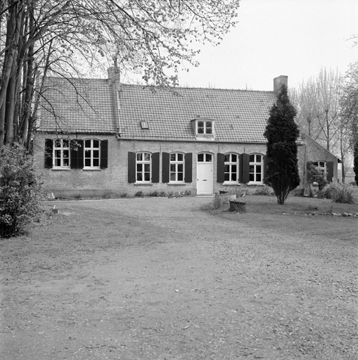 Ferme, Logis, élévation sur cour.
