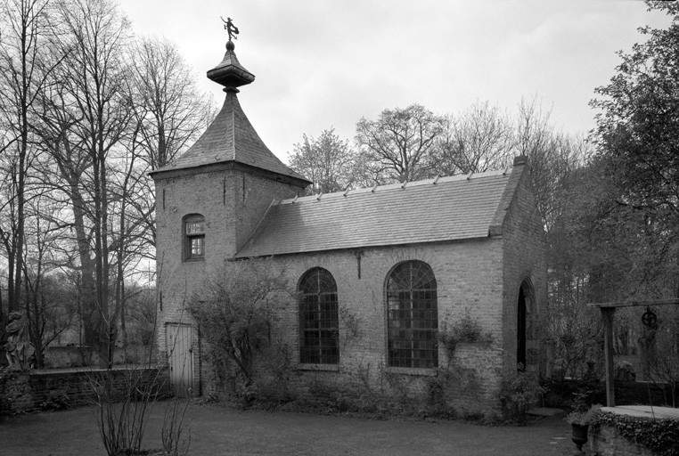 Manoir, chapelle, élévation latérale gauche.