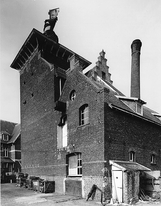 Malterie, élévation ouest.