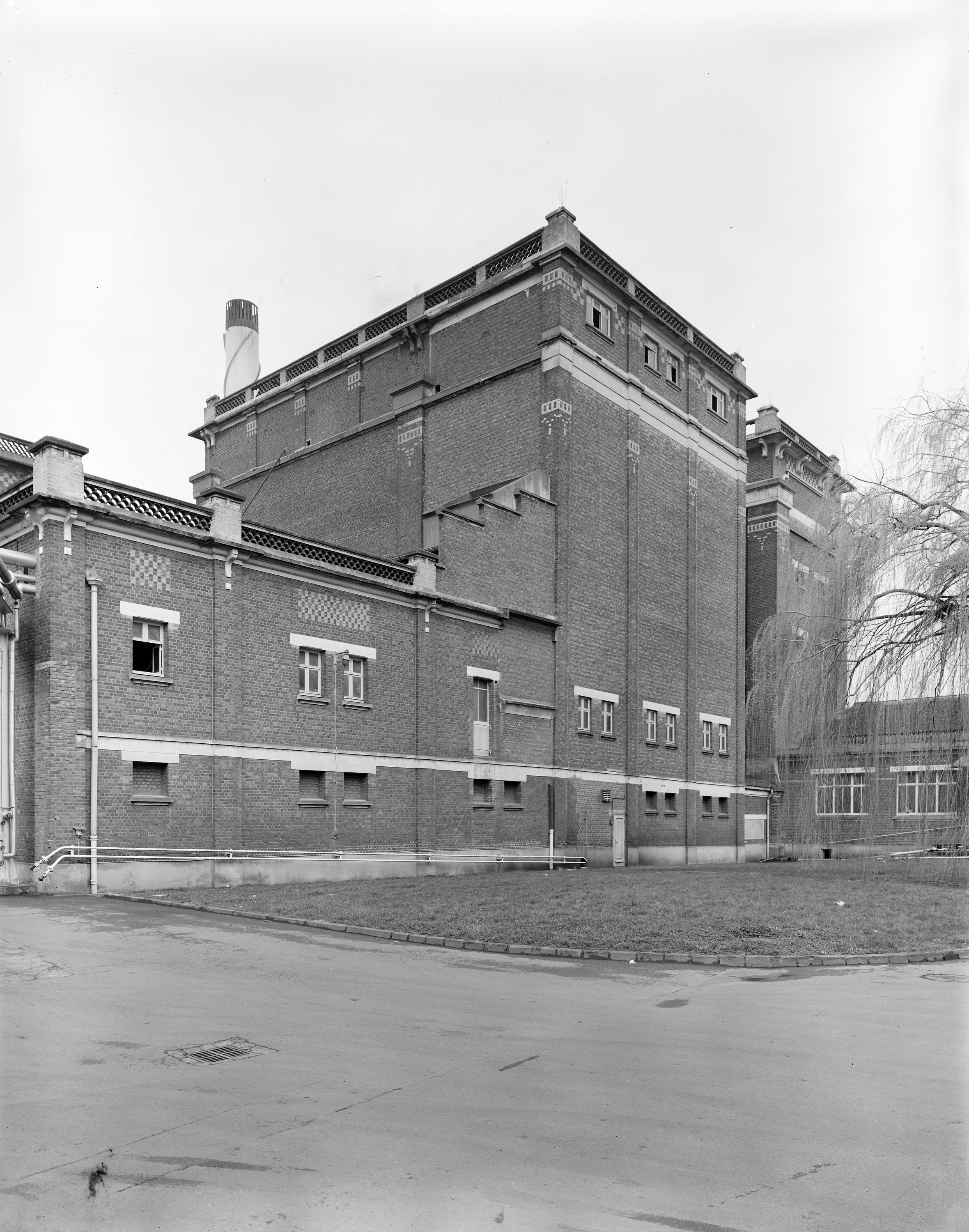Malterie, élévation antérieure.