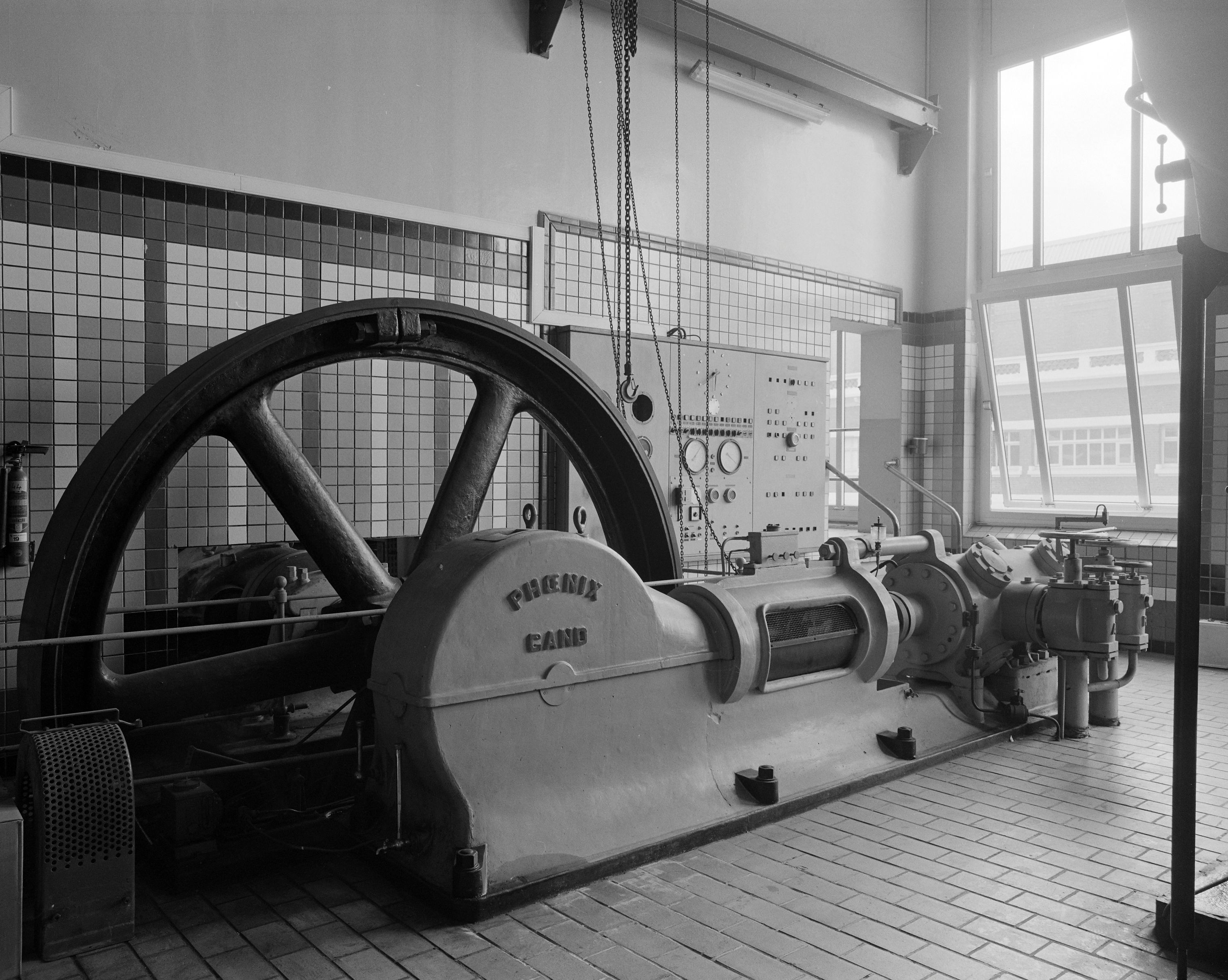 Compresseur à ammoniac Phoenix (Gand).