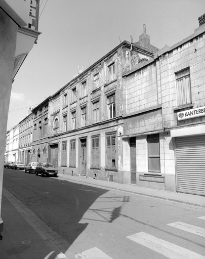 Elévation rue d'Arcole, ancien logement patronal.