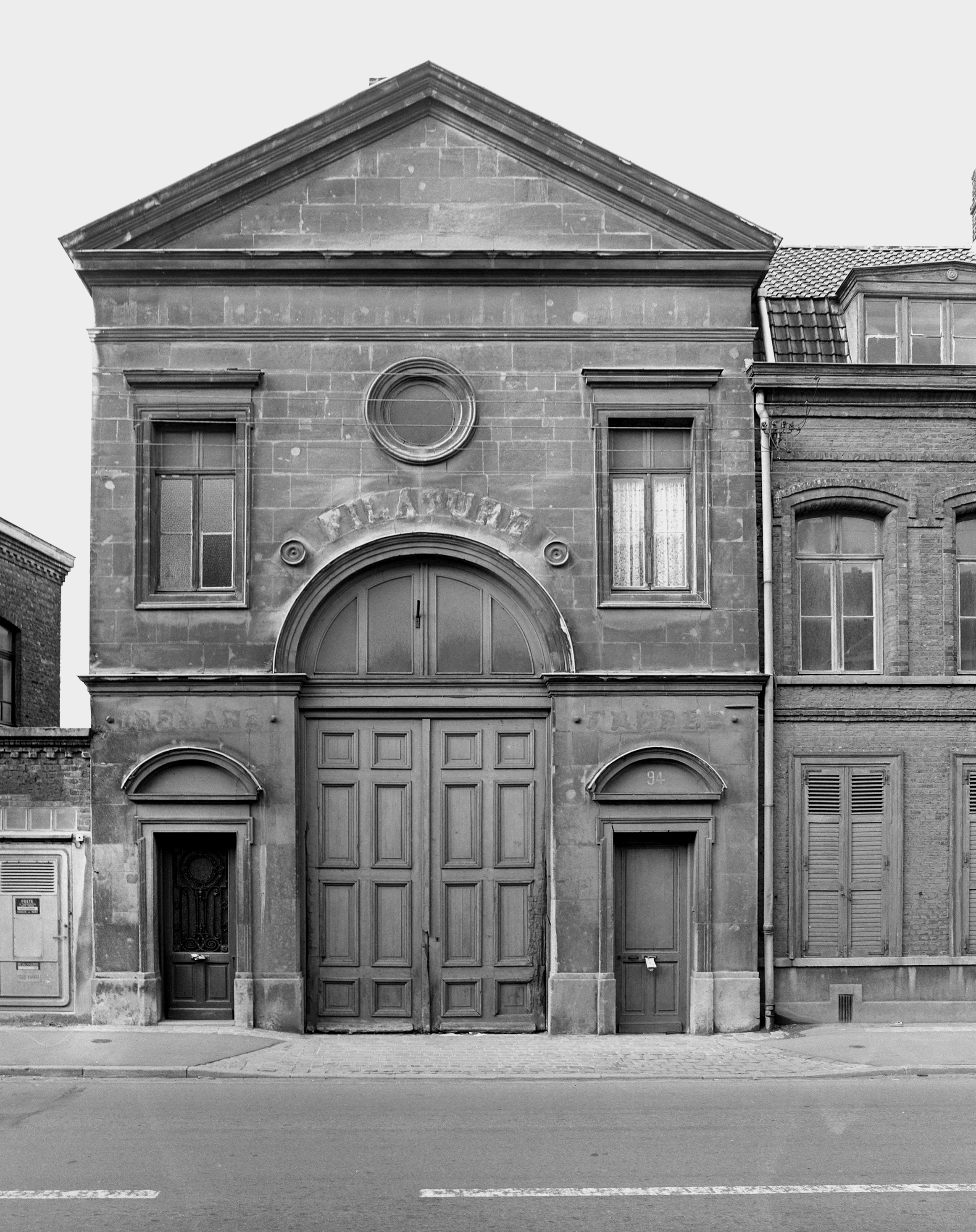 Bureaux, élévation.