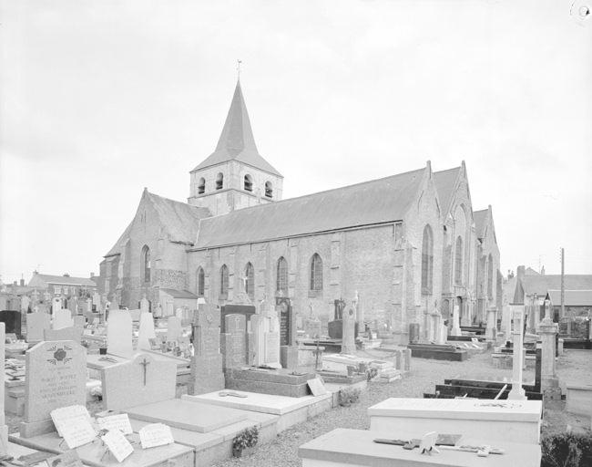 Vue générale de la façade nord.