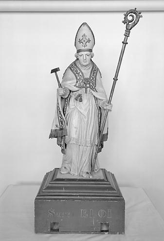 Statue de procession (demi-nature) : saint Eloi