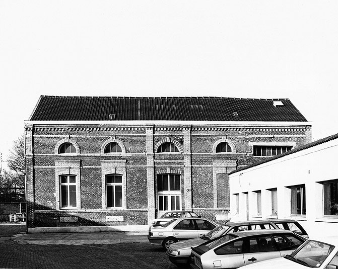 Atelier de fabrication, façade antérieure.