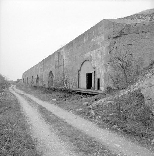 Arsenal de la Kriegsmarine, bâtiment nord, vue générale.