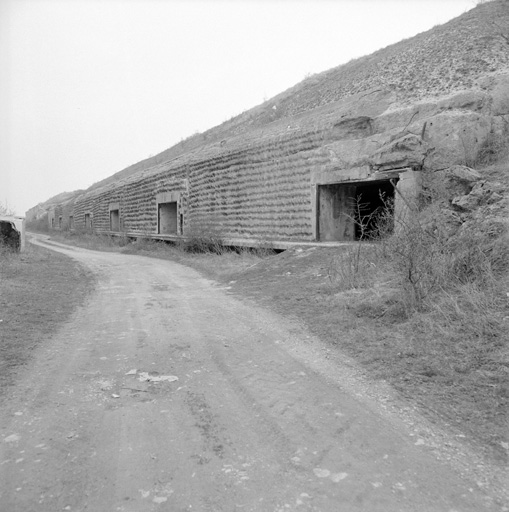 Arsenal de la Kriegsmarine, bâtiment sud, vue générale.