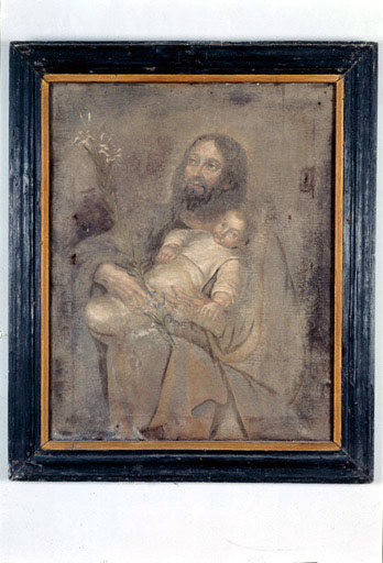 Tableau : Saint Joseph et l'Enfant Jésus