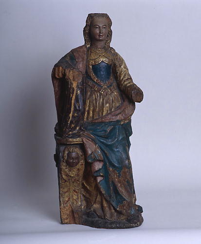 Statuette : Vierge à l'Enfant