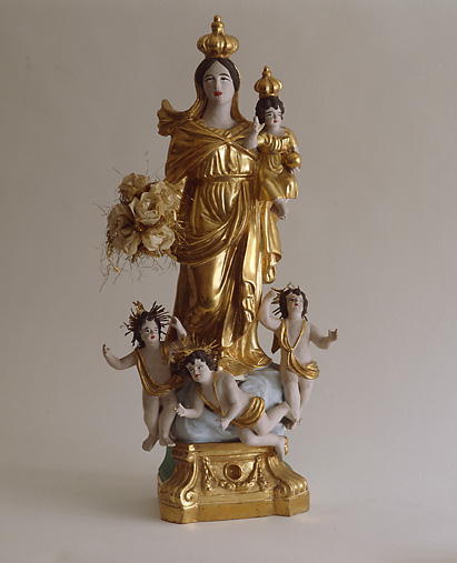 Statuette : Vierge à l'Enfant dite Vierge de Marseille