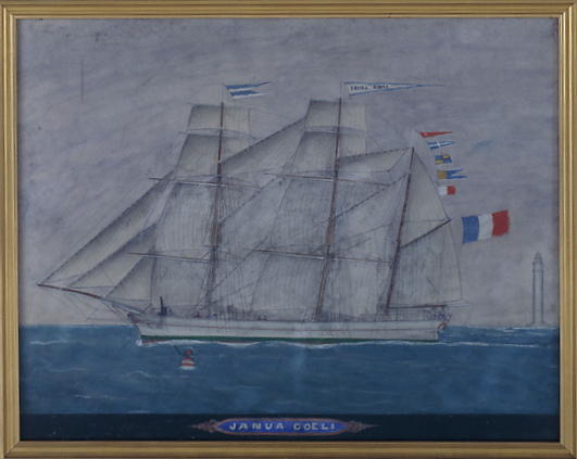 Ex-voto, tableau : Janua Coeli