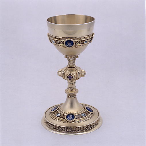 Calice et patène de l'abbé Eugène van Eecke