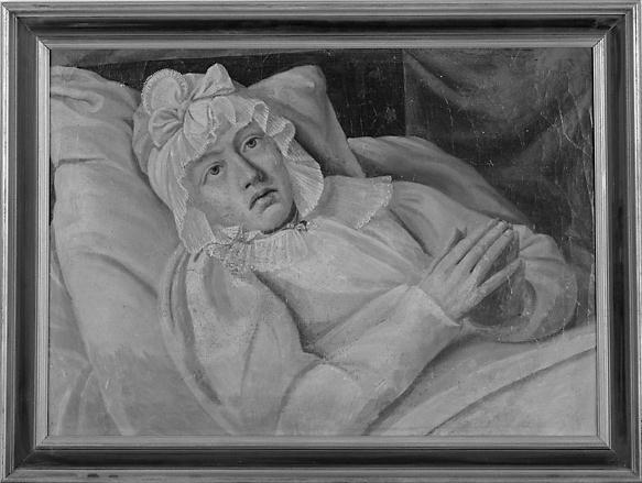 Ex-voto, tableau de grabataire