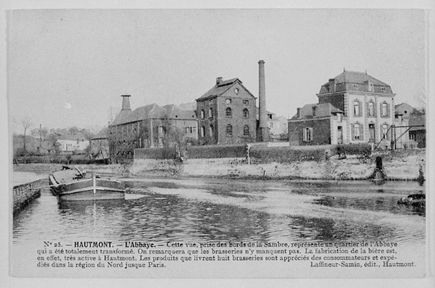 Elévation sur la Sambre, vers 1900.