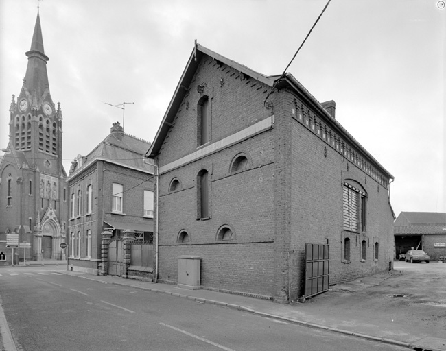 Logement patronal, élévation antérieure.