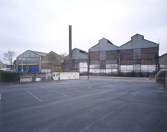 Elévation rue Jules Campagne vers l'ouest.