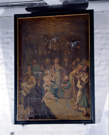 Deux tableaux (en pendant) : Résurrection du Christ et Pentecôte