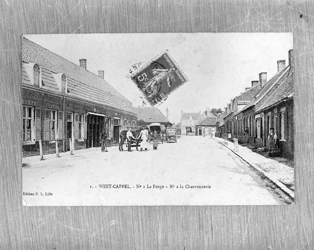 Vue en enfilade de la rue principale.