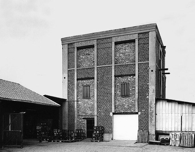 Atelier de fabrication, élévation sur cour.