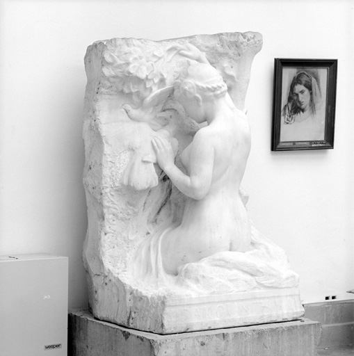 Statue : Sakountala