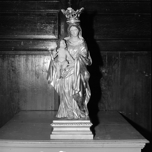 Statuette : Vierge à l'Enfant