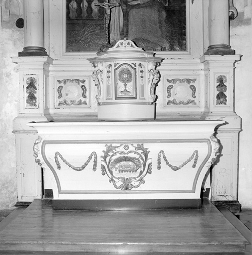 Autel, tabernacle (autel tombeau)