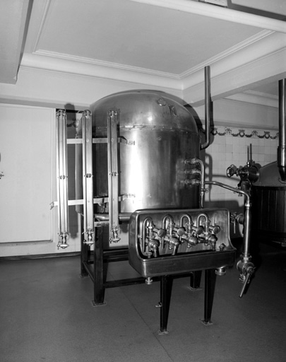 Cuve filtre à reverdoir.