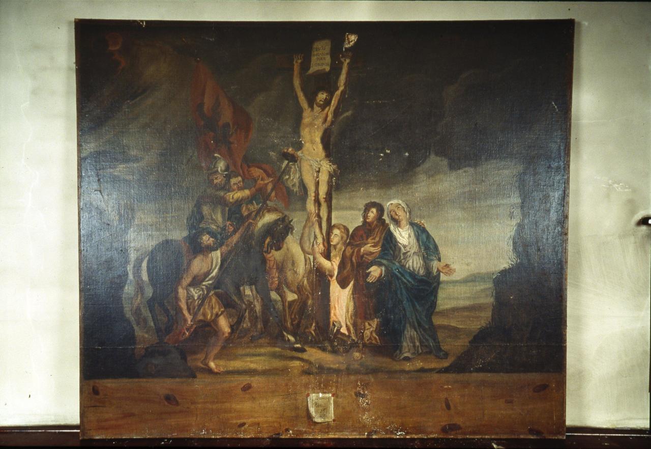 Vue générale du tableau en situation.