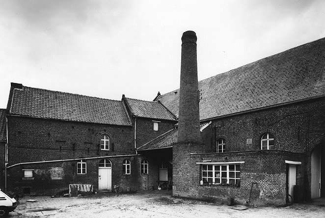 Atelier de fabrication, élévation sur cour