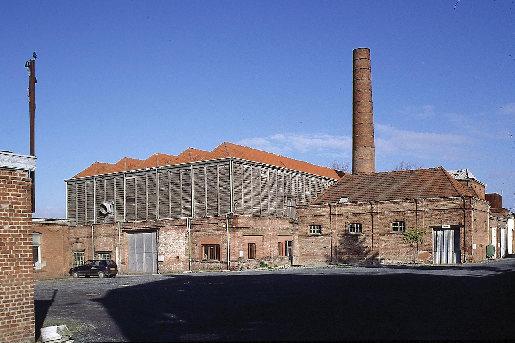 Usine de blanchiment Mahieu à Erquinghem-Lys.