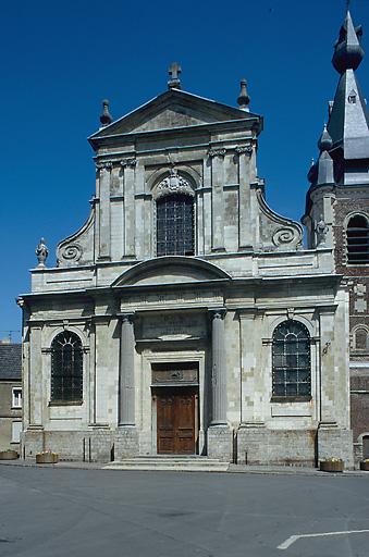 Façade occidentale, vue générale.