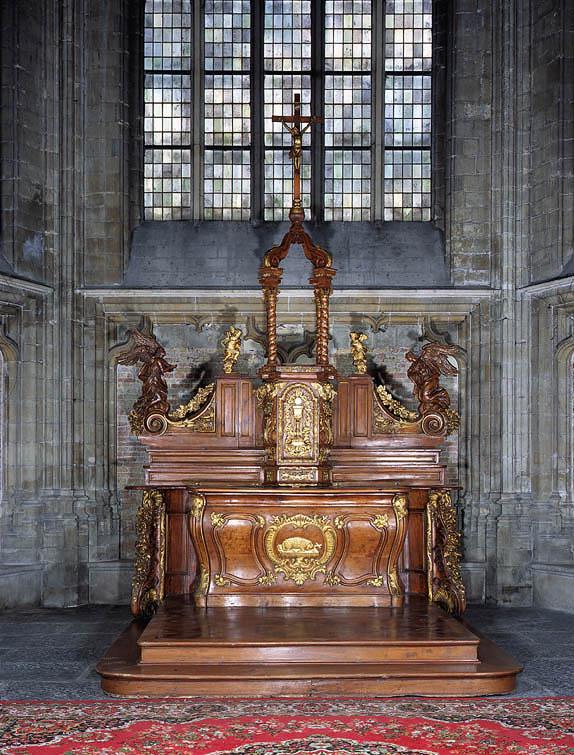 Ensemble du maître-autel (autel, tabernacle)