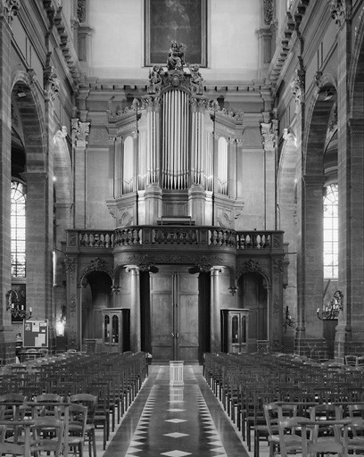 Vue générale de l'orgue.