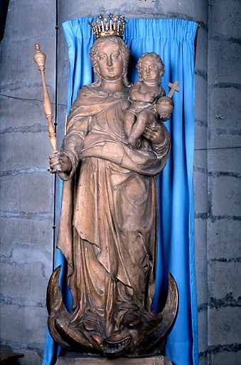 Statue : Vierge à l'Enfant dite Notre-Dame de Grâce