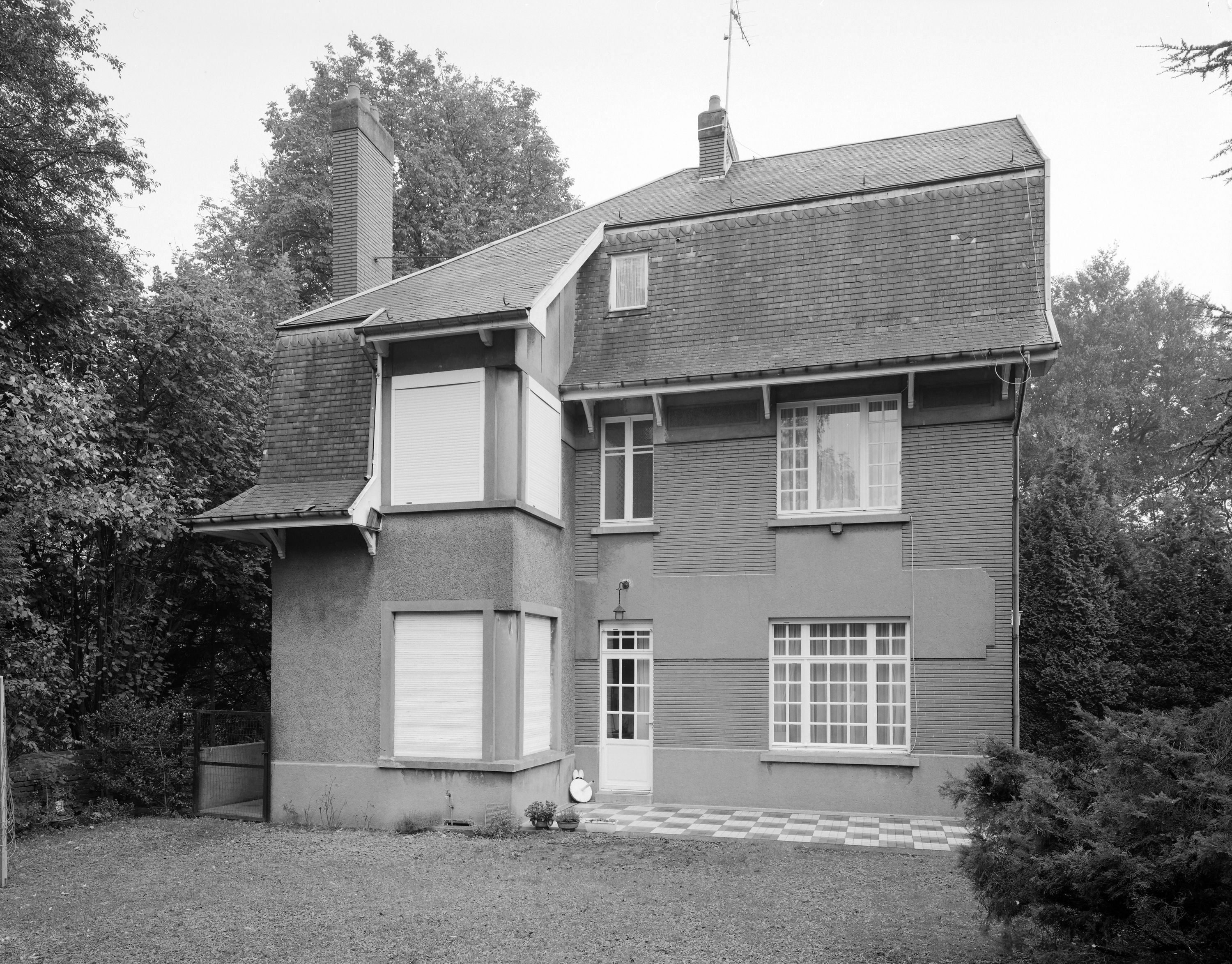 Elévation postérieure.