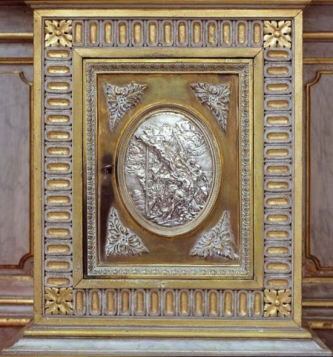 Tabernacle de l'autel de la chapelle de la Vierge