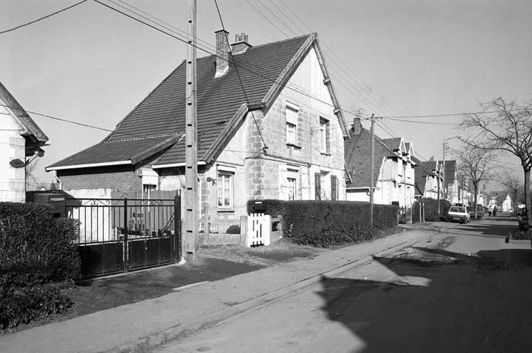 Groupe de 2 logements, de type O grande, 47, 48 rue Hector Berlioz.